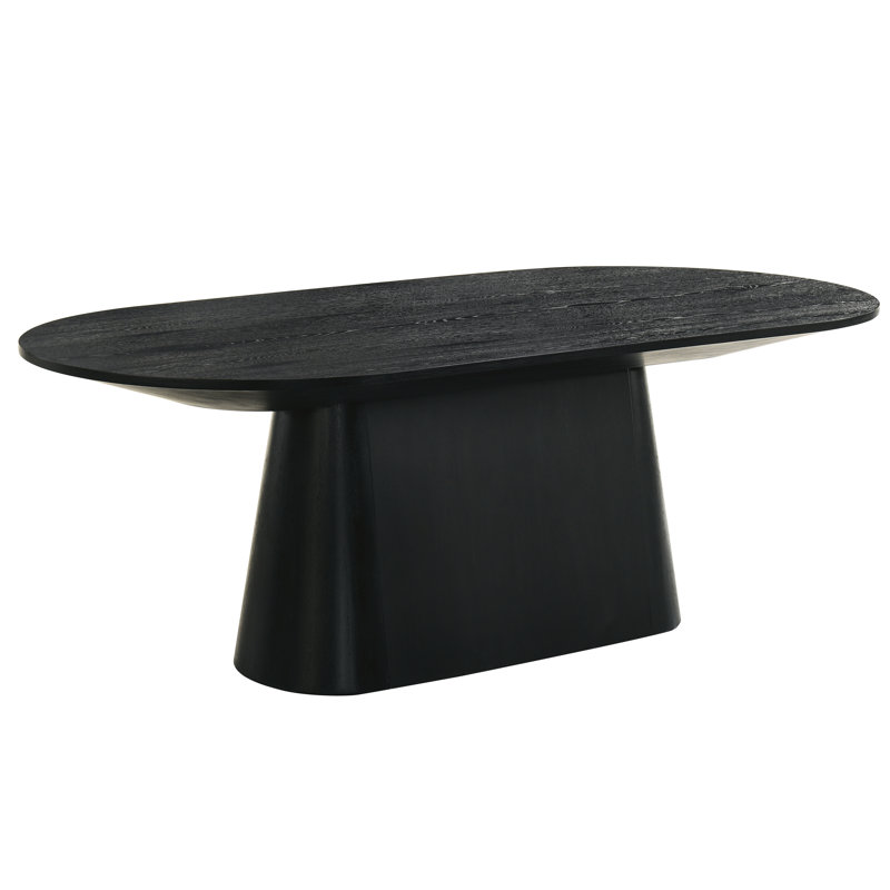 Table de salle à manger Andreacchio , Noir ébène