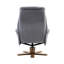 Billings 80cm Wide Swivel Standard Recliner-250578597