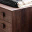 Commode d'appoint rétro à poignée carrée-652922260