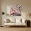 Oiseaux, art mural beige en métal Galah-382909232