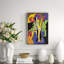 Floral In Orange Painting