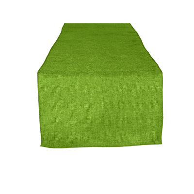 Iona-Lilly Solid Color Table Runner