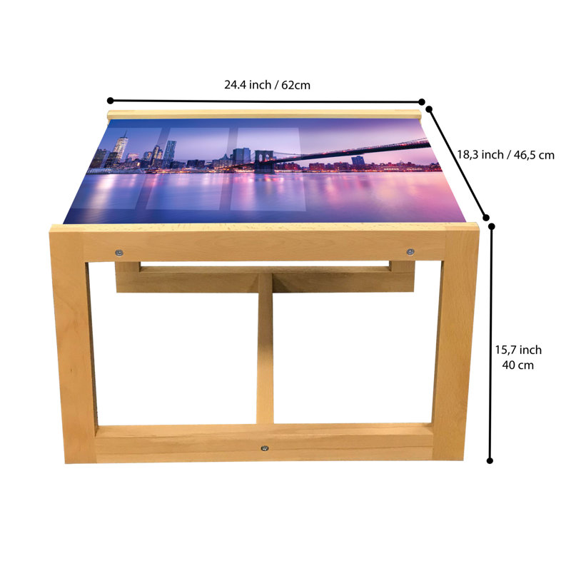 Jametria Sled Coffee Table, 62cm H x 46cm W x 40cm D