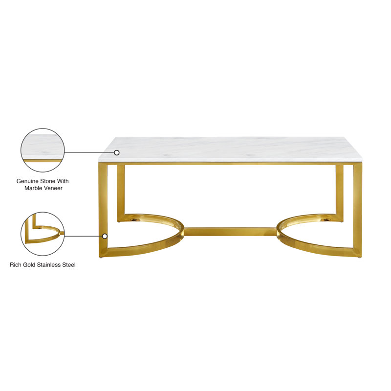 Lolington Coffee Table, Gold