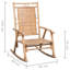 Chaise berçante avec coussin vidaXL-2044105019