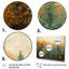 «Green Beige Wild Forest Essence II - Tachisme», art mural-588802624-588802631
