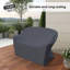 Housse pour causeuse droite en osier Armbruster
