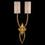 Portobello Road Fabric Armed Sconce-10553089