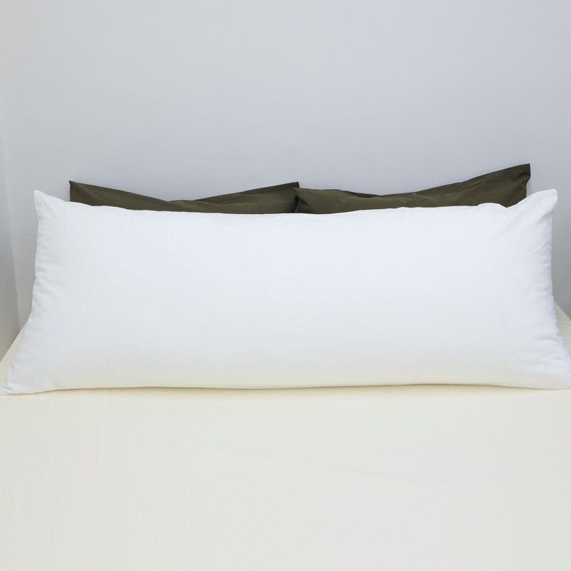 Housse de coussin Moomee 100% coton délavé doux et respirant, Blanc brillant