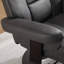 Fauteuil inclinable rotatif avec repose-pieds l 24 po et repose-pieds-121166504