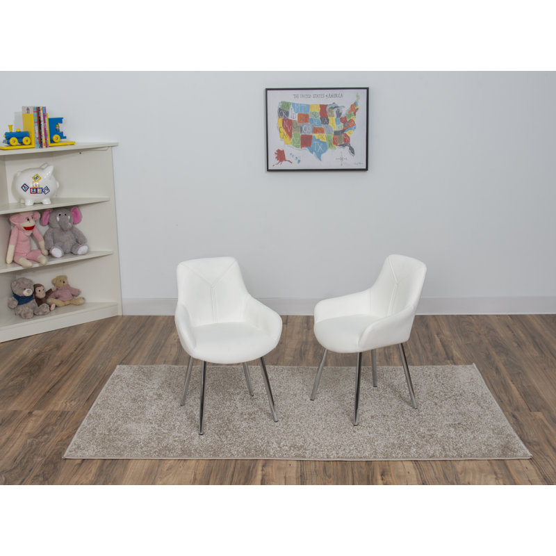 Chaise pour enfants Ariad, Blanc