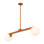 Briar 47-in Gold Linear Pendant