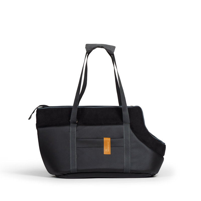 Pet Carrier, Black, 32cm H x 58cm W x 30cm D