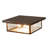 Mission Prime Glass Flush Mount