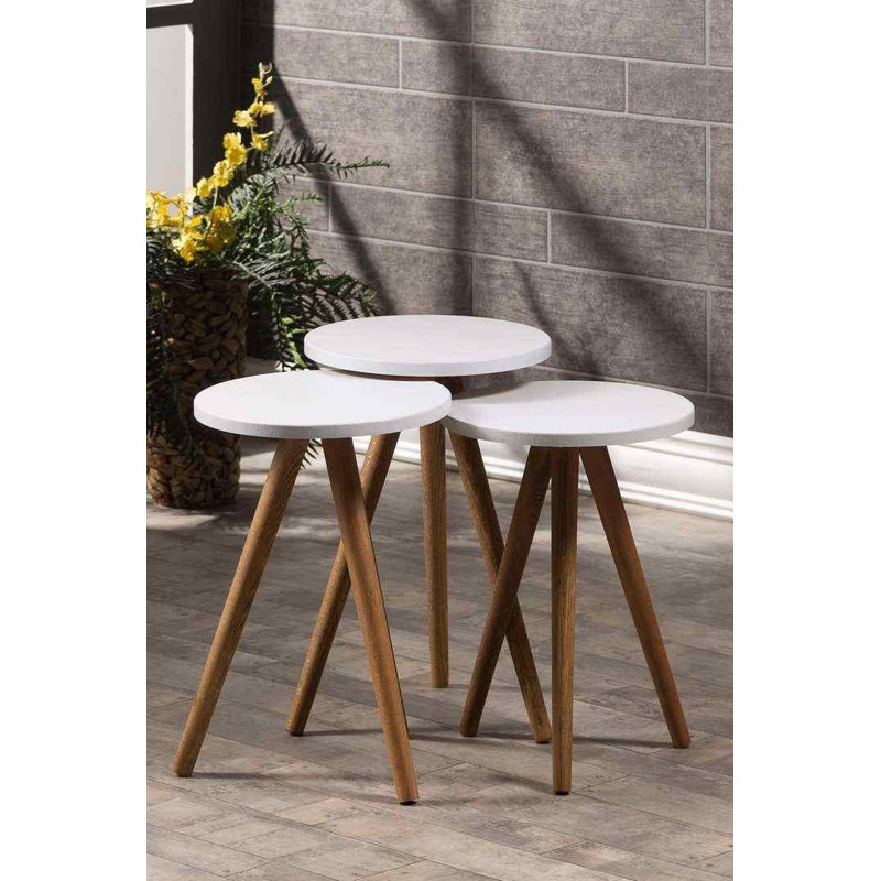 Annabel 14cm Console Table, White