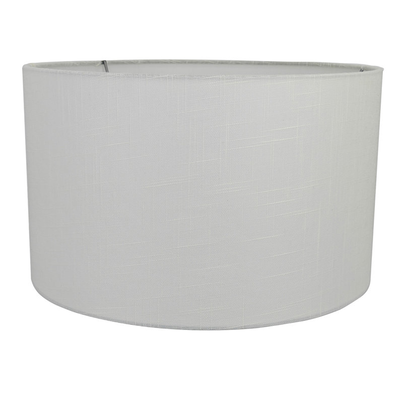 Abat-jours cylindriques 15 po en haut x 15 po en bas x 9 po, Crème