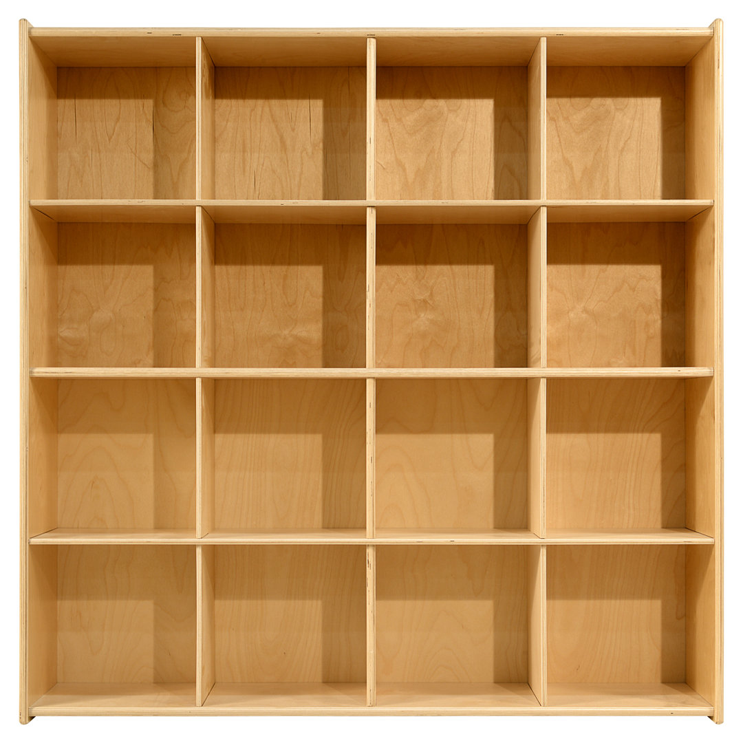 Contender 16 Compartment Cubby Wood Designs 