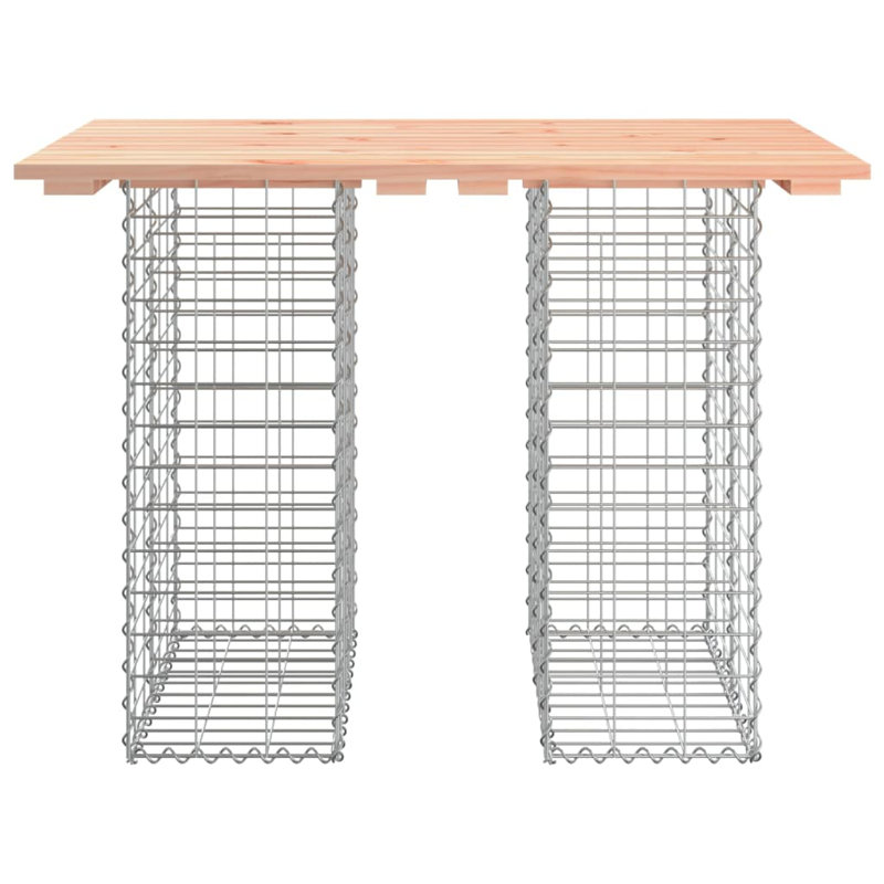 Alain Outdoor Bench, 72 cm H x 100 cm W x 70 cm D, Wood Douglas