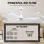 Ventilateur de plafond Alessandra 42-1358198288-1358198243