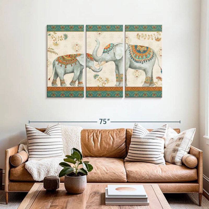 Elephant Walk I, 36" H x 57" W