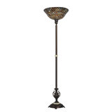 Fishscale Torchiere Floor Lamp
