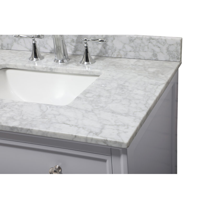 Closter Holiday 36" Single Bathroom Vanity Set, Gray