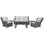 Neerav 5 Seater Rattan Sofa Set