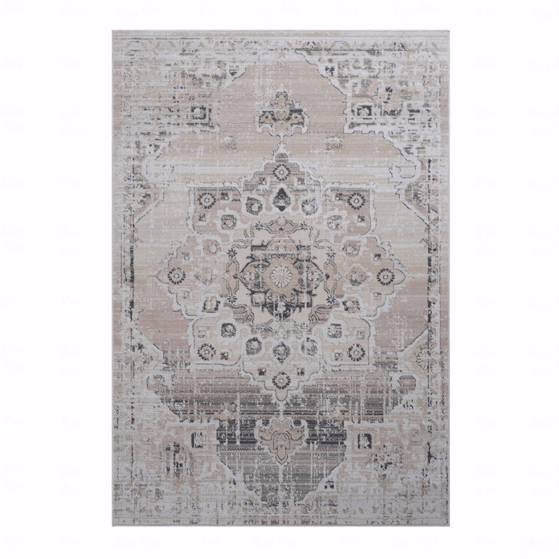 Doormat Area Rug  - 2' X 3' Medallion, Rectangle 2' x 3'