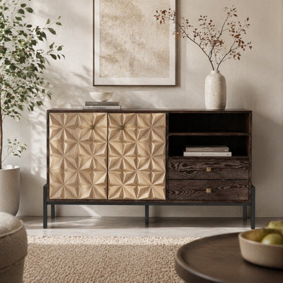 Buffet 56,5 po MidCentury Modern