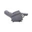 Fauteuil inclinable en tissu gris anthracite Arlen
