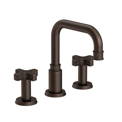 Griffey Widespread Bathroom Faucet with Drain Assembly