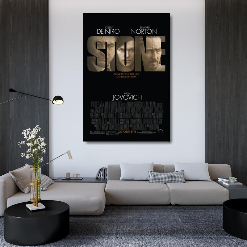 Stone, 48" H x 32" W