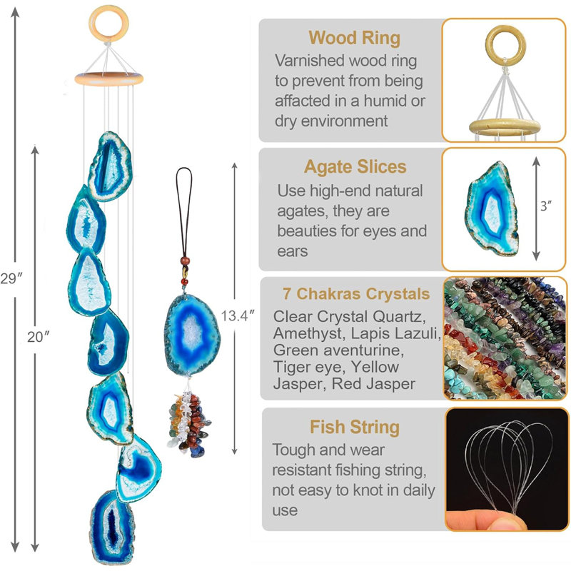 Agate Wind Chime