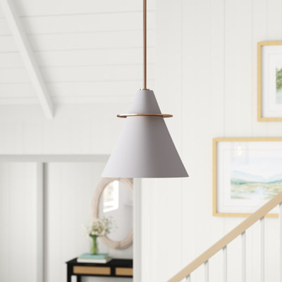 Salem 1 - Light Brass Single Pendant