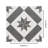 Astral 10" x 10" Patterned Matte Porcelain Floor and Wall Tile