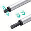 Table de travail commerciale 24 po x 30 po en acier inoxydable de calibre 18-129705185