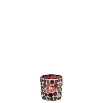 Glass Tabletop Tealight Holder