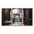 Toile avec cadre flottant brun