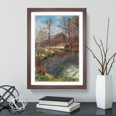 River Landscape - Picture Frame Graphic Art