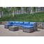 Patio Sofa With Cushions