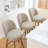 26" Swivel Upholstered Counter Stool With Solid Wood Frame And Mid Back-1177441166