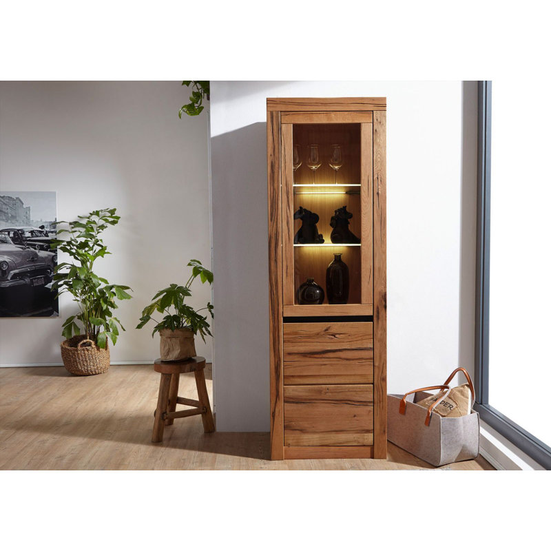 Montreux Display Cabinet, Natural