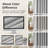Graciella Thermal Insulated Faux Linen Textured 100% Blackout Curtains for Bedroom Living Room Back Tab/Rod Pocket-1820785312-1820785325