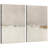 Minimal Landscape Beige Tan Abstract Grunge Modern Art Minimalist Neutral Decor Frame 2 Pieces Picture - Canvas Print-92285393-92285394