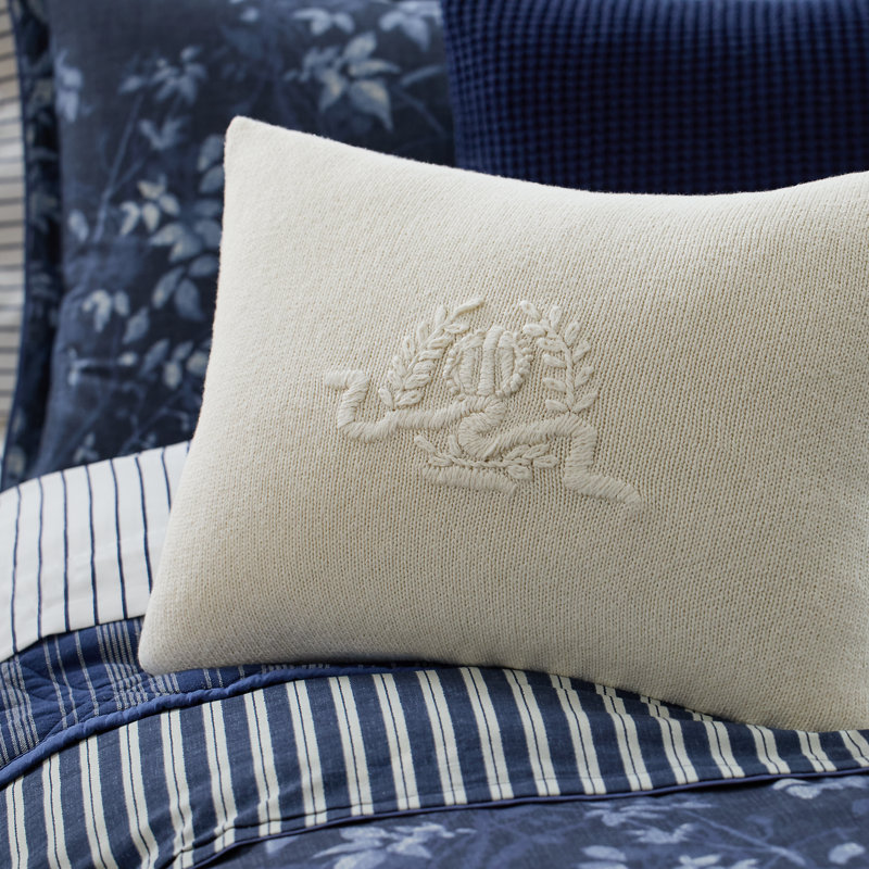 Coussin en tricot Lara