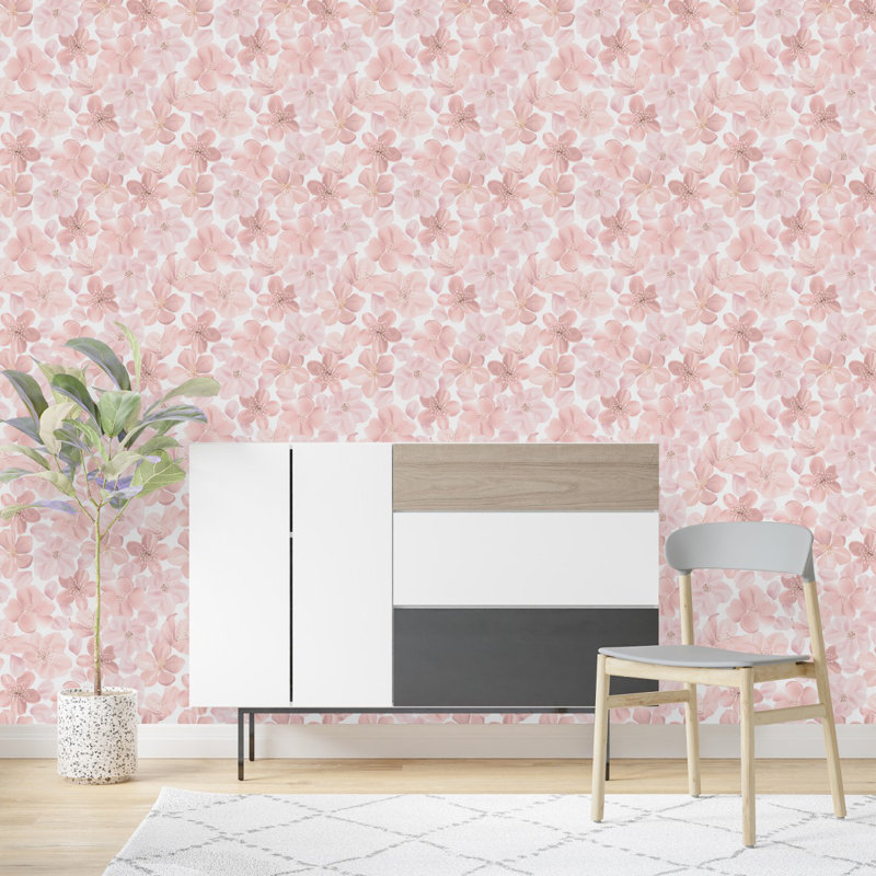Floral Tile, 2.08' W x 18.75' L