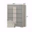 Commode à tiroirs en queue d'aronde de style contemporain 1pc