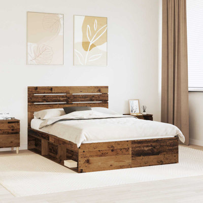 Solid Wood Bed