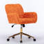 Chaise de bureau Furniture Furniture, chaise de bureau artificielle en poils de lapin-827800863