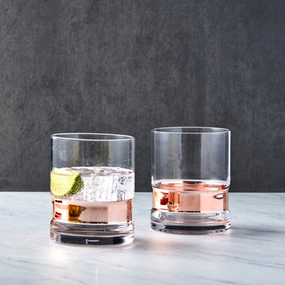 Soho 11.75oz. Glass Double Old Fashioned Drinking Glass Glassware Set
